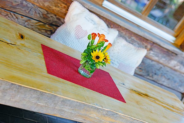 Blockhaus für gemütliches Beisammensein