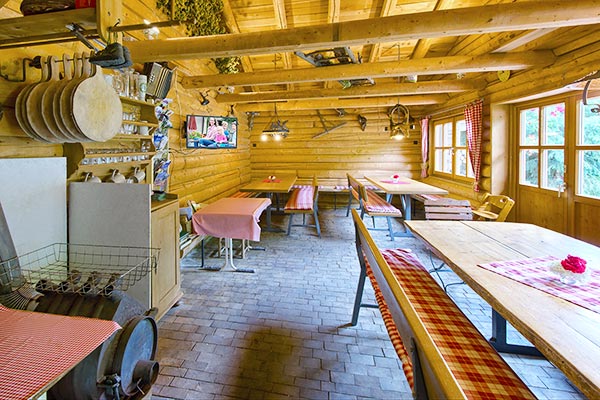 Blockhaus für gemütliches Beisammensein