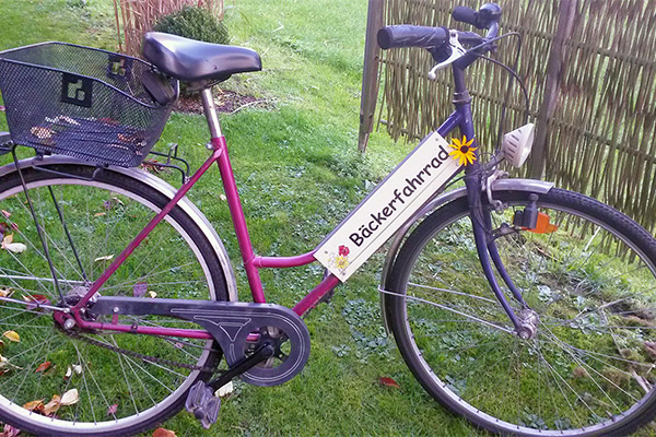 Sportlich geht´s zum Bäcker